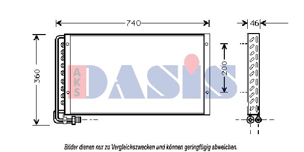 AKS DASIS kondensatorius, oro kondicionierius 262180N